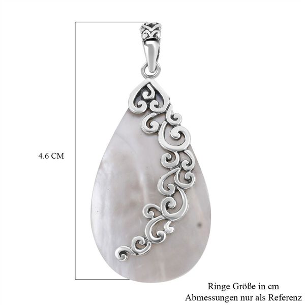 Royal Bali - Perlmutt Anhänger 925 Silber image number 6