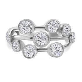 Moissanit Ring - 1,50 ct.