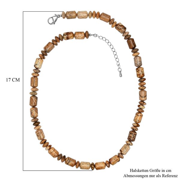 Bild Jaspis 45cm Halskette - 250 ct. image number 6