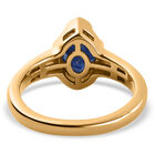 Masoala Saphir Solitär Ring, 925 Silber vergoldet, 1,90 ct. image number 5