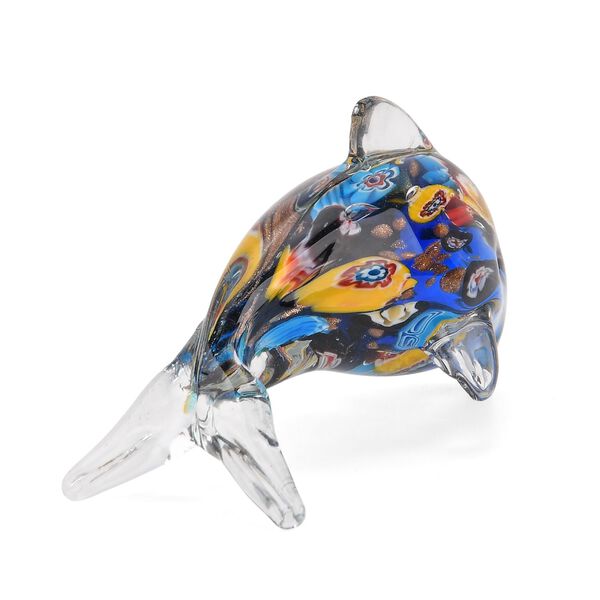 Glasfiguren Kollektion Delfin, 11 x 5.5 x 6.7 cm image number 4