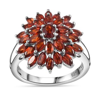 Mosambik Granat Ring - 3,25 ct.