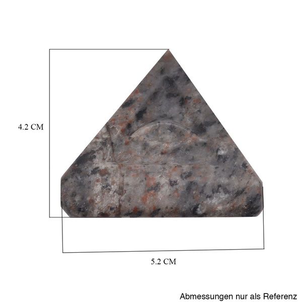 Gem Crystal Kollektion - Yooperlith Pyramide - 4,5 cm image number 7