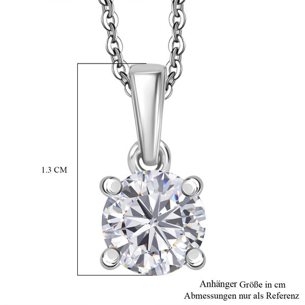 D'Joy 3er-Set - Moissanit Anh&auml;nger mit 50cm Kette - 2,65 ct. image number 7