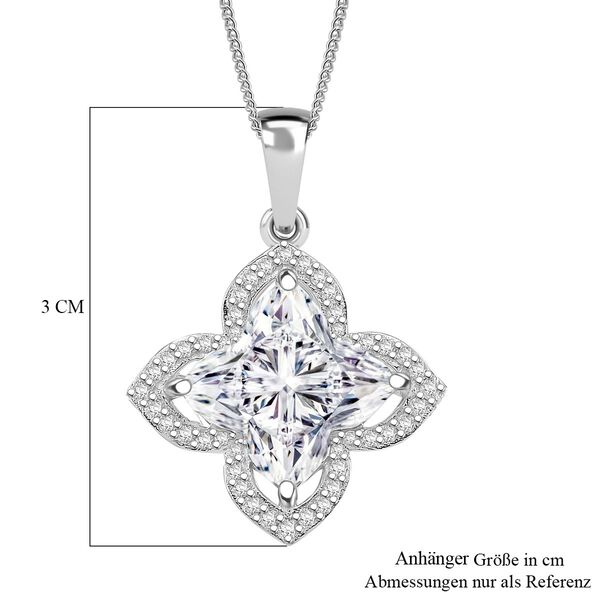 D'Joy Moissanit Schmuckset ca. 45 cm 925 Silber rhodiniert ca. 5,77 ct. image number 7