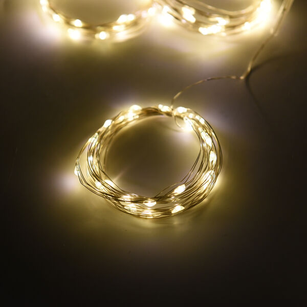 Ferngesteuerte Lichterkette mit Fernbedienung und 8 Beleuchtung Modes, Größe: 600x300 cm, Länge 600 cm image number 3