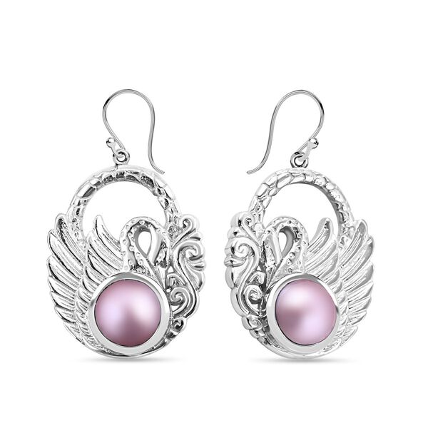 Royal Bali - Rosa Mab&eacute; Perlen Ohrringe, ca. 5,02 ct.