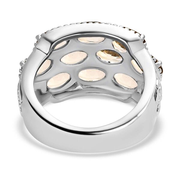 Citrin Ring, Edelstahl, (Größe 20.00) ca. 4.28 ct image number 6