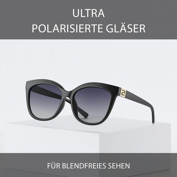 Sole und Luce - Swiss Eyewear - Ultra-Polarisierte UV400-Schutz Sonnenbrille, Schwarz image number 1