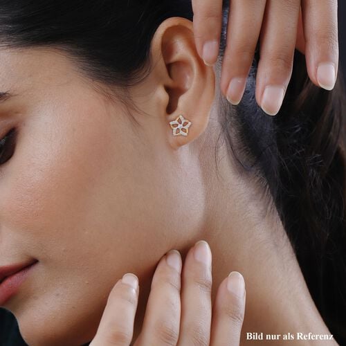 LUXURIANT DIAMOND- SGL zertifizierte SI-GH Labor Diamant Ohrringe - 0,35 ct. image number 1