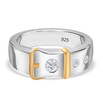 Moissanit Ring - 0,23 ct.