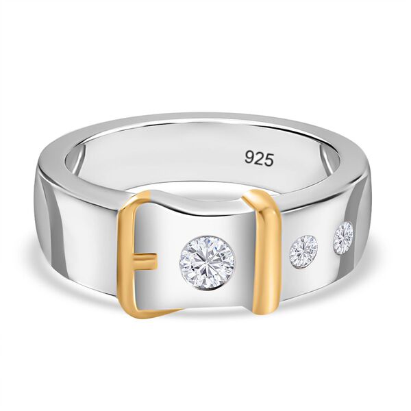 Moissanit Ring - 0,23 ct.