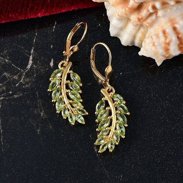 D’Joy Peridot Ohrringe - 3,46 ct. image number 2