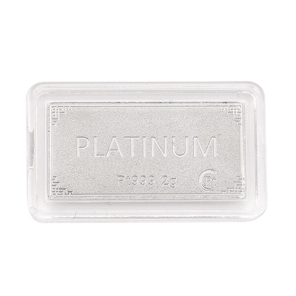 999 Platin Barren mit Pferdemotiven, 2g image number 4