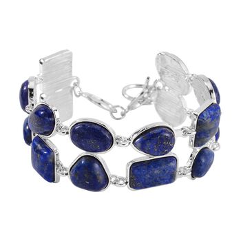 Lapislazuli Armband ca. 18 cm Legierung Standard ca. 125,00 ct.