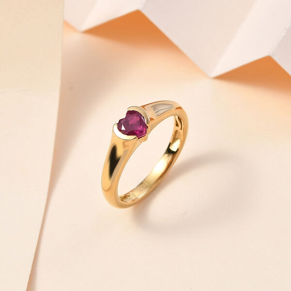 Afrikanischer Rubin-Ring - 0,70 ct. image number 2
