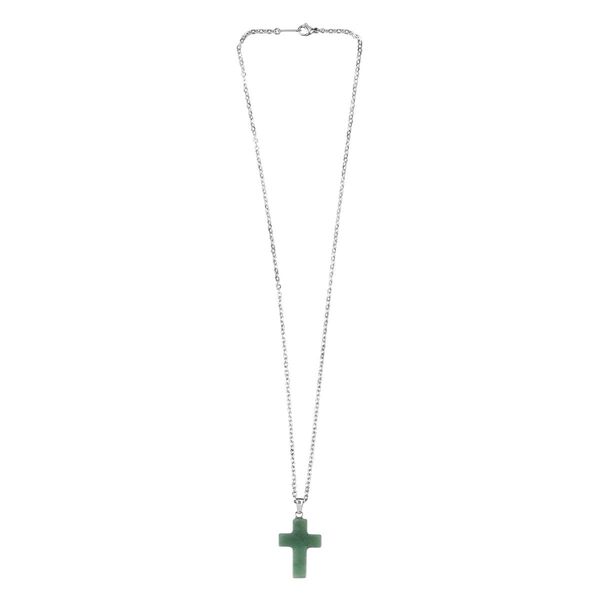 LIVMORE Geschenkset 3-teilig, Schl&uuml;sselanh&auml;nger Armband Halskette, Gr&uuml;ner Aventurin image number 5