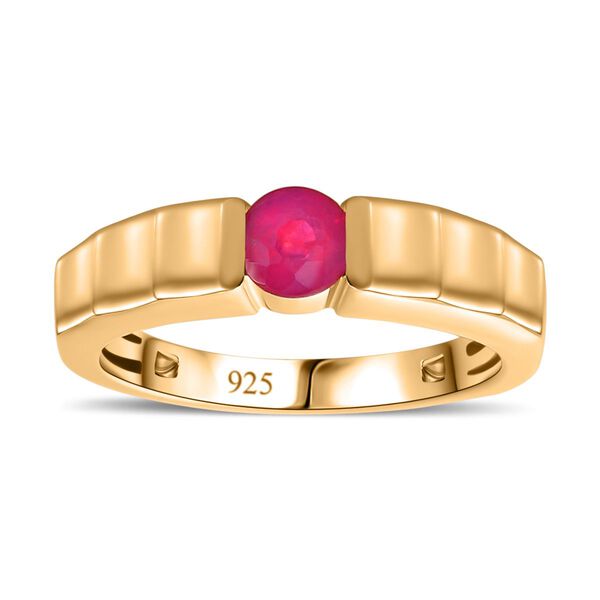 Afrikanischer Rubin-Ring - 0,74 ct. image number 4