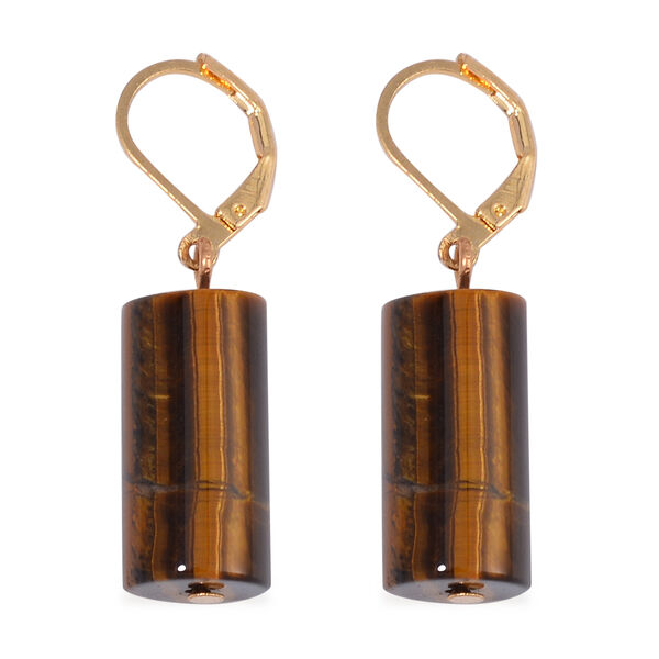 Gelbes Tigerauge Schmuckset  Legierung Standard gelb vergoldet ca. 91,40 ct. image number 6