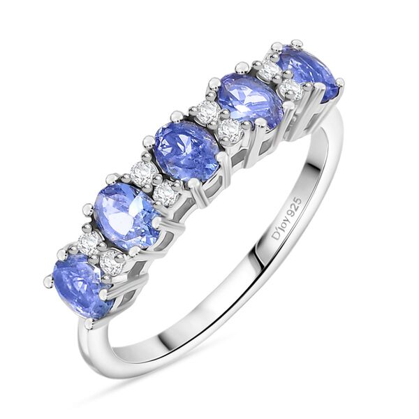 D'Joy Tansanit und Zirkon Ring - 1 ct. image number 3