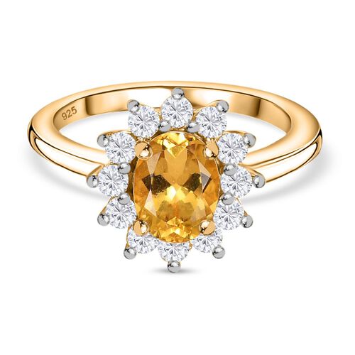 AA Premium Brasilianischer Heliodor und Zirkon Ring - 1,97 ct. image number 0