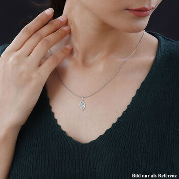 Diamant Anh&auml;nger mit 45cm Kette - 1 ct.