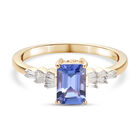 Tansanit und Diamant Ballerina-Ring in Gold image number 0