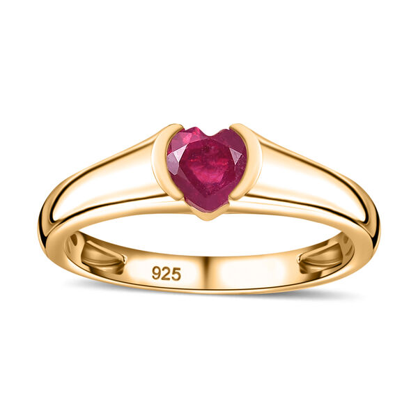 Afrikanischer Rubin-Ring - 0,70 ct. image number 4