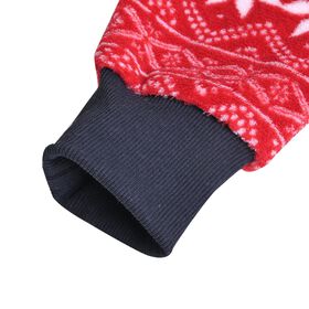 Flauschiger Flanell Hoodie mit gro&szlig;er Tasche