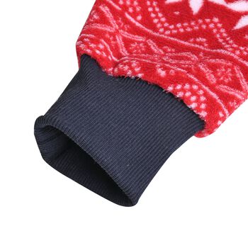 Flauschiger Flanell Hoodie mit gro&szlig;er Tasche