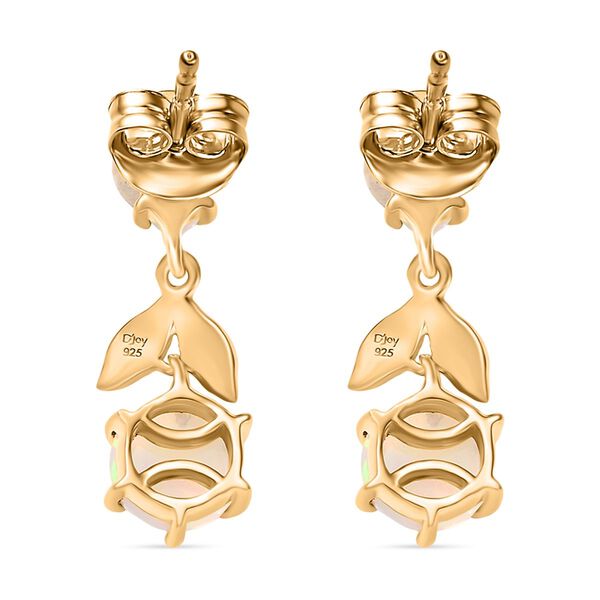 D'Joy AA natürliche, äthiopische Welo Opal Ohrringe - 1,55 ct. image number 4