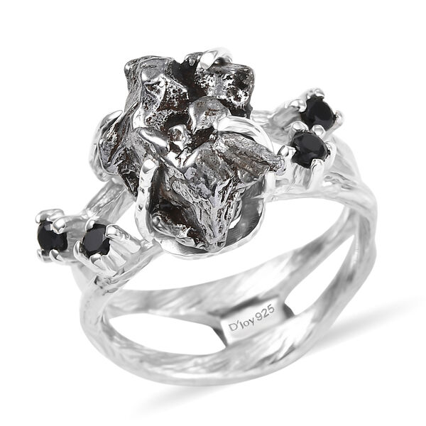 D'Joy Meteorit und schwarzer Spinell Ring - 16,25 ct. image number 3