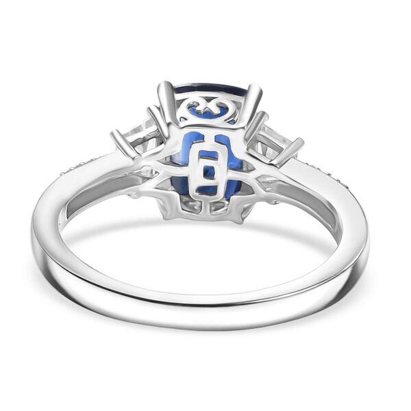 D'Joy AA Nat&uuml;rlicher Kaschmir Kyanit und Zirkon Ring - 3,62 ct. image number 6