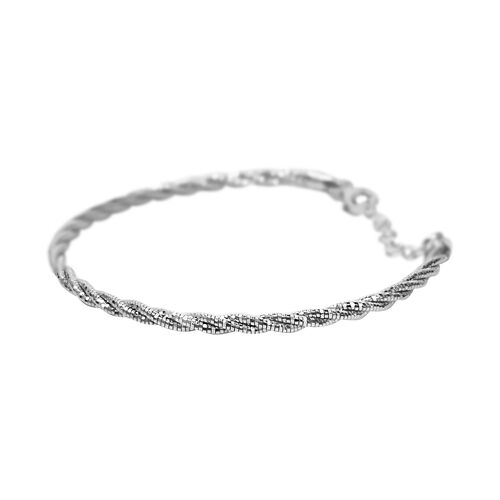 Italianisches Omega Armband, ca. 18 cm, 925 Silber, ca. 5,80g image number 1