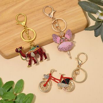 Schwarze Kristall Schmuckset Legierung emailliert, Legierung Std Gelb