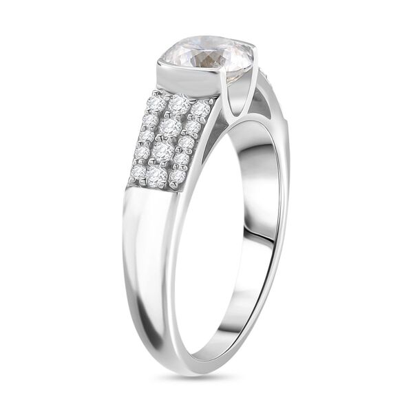 Moissanit Ring mit Schild-Schliff - 1,71 ct. image number 4