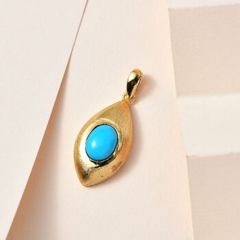 AA Sleeping Beauty T&uuml;rkis Anh&auml;nger- 1,49 ct.