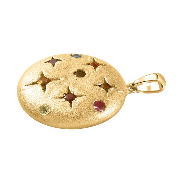 AA Mehrfarbig-Turmalin Anh&auml;nger, ca. 0,69 ct. image number 4