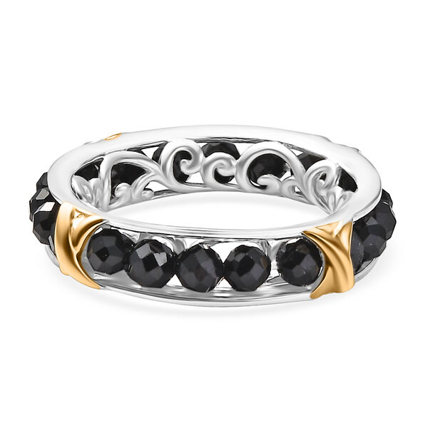 EverTrue AA schwarzer Spinell Ring - 6,50 ct. image number 5