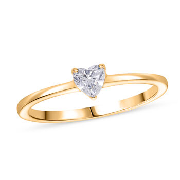 LUXURIANT SGL zertifizierter VS-EF Labor Diamant Ring - 0,50 ct.