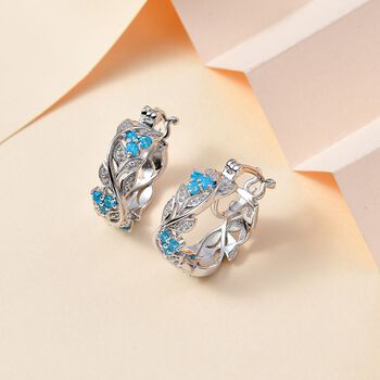 ALLORO AA Neon Apatit Ohrringe- 0,76 ct.