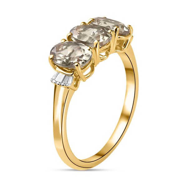 AAA Turkizit und Diamant-Ring - 2,71 ct. image number 5