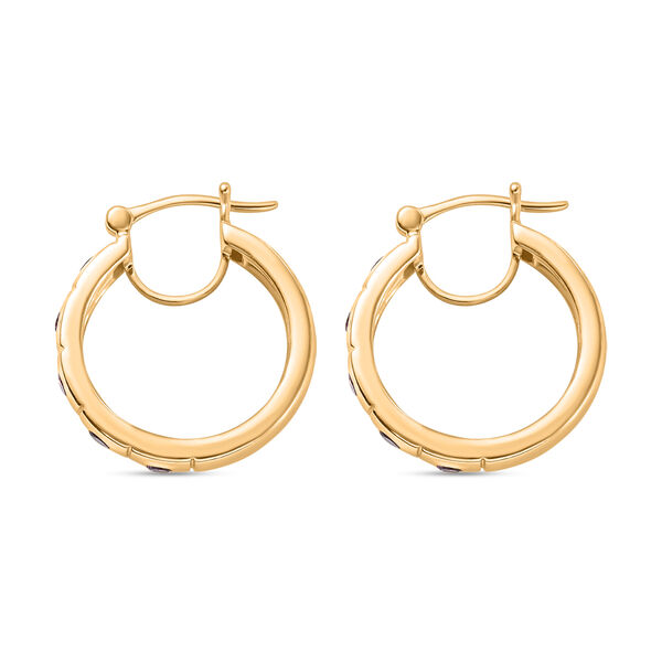 Afrikanische Amethyst-Ohrringe - 0,69 ct. image number 5