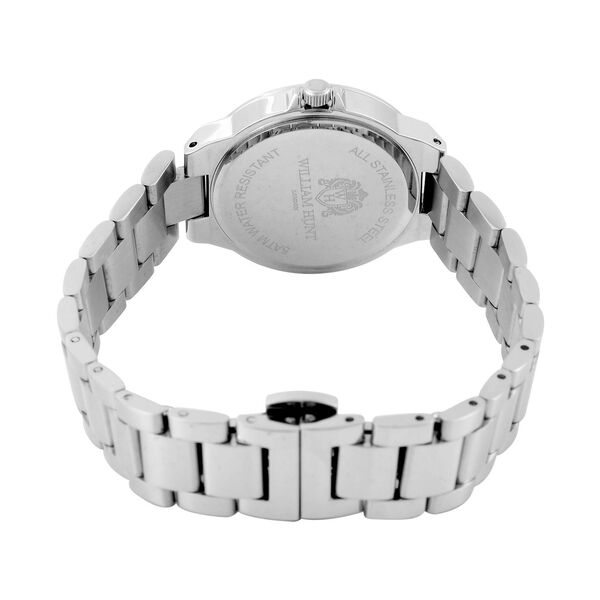 William Hunt - Moissanit-Akzent-Uhr mit japanischem Miyota-Uhrwerk - 0,20 ct. image number 6