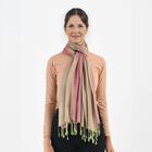 Superweicher doppelgewebter Schal, 70x170 cm, rosa