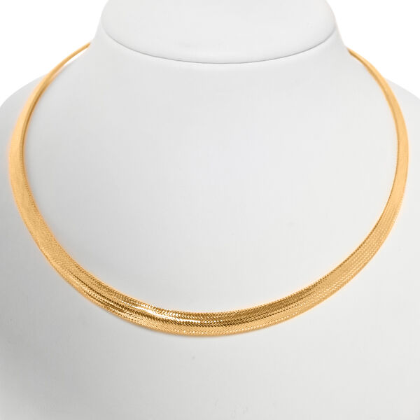 Kette im Netz-Design, 585 Gelbgold, 40,5+5cm image number 2