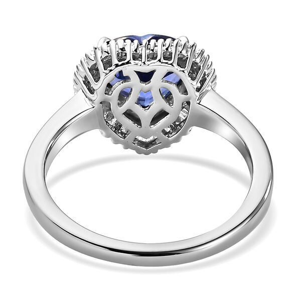 RHAPSODY AAAA Tansanit und Diamant-Ring, VS E-F, 950 Platin  ca. 2,40 ct image number 5