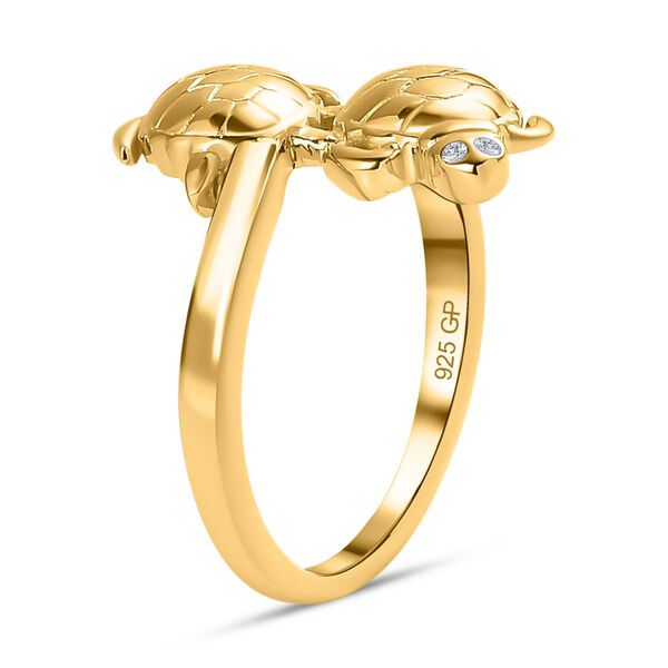 GP Sea Life Kollektion-Diamant und Kanchanaburi blauer Saphir Ring image number 5