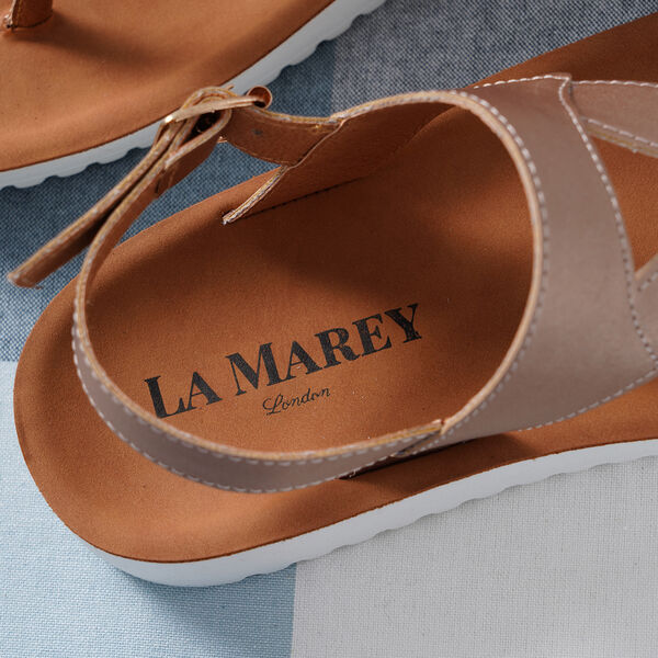 LA MAREY - Damen Sandalen, Gr&ouml;&szlig;e 37, Ros&eacute;gold image number 3