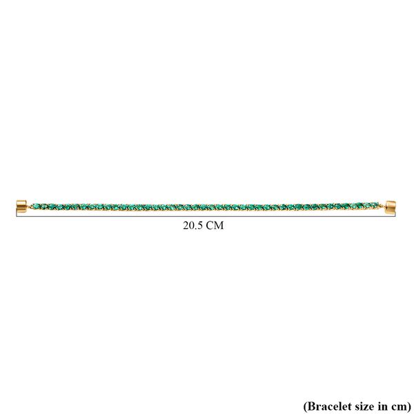 LUXURIANT AAA Labor kolumbianisches Smaragd 20cm Armband - 7 ct. image number 5